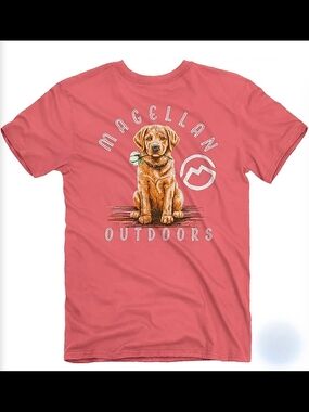 Magellan Outdoors Coral Dog Graphic T-Shirt